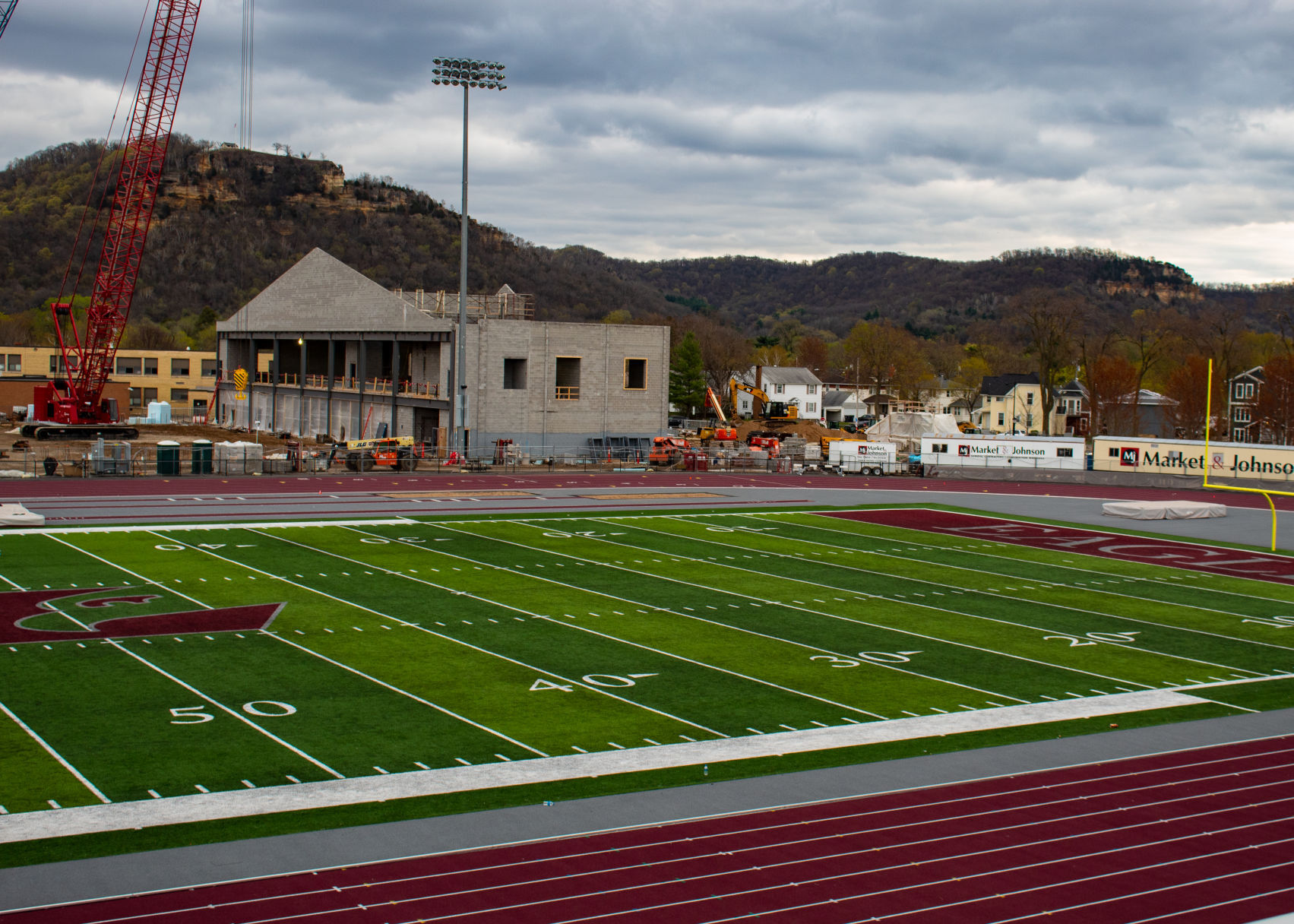 Brianna Graw, UW-L Football Field, 2021